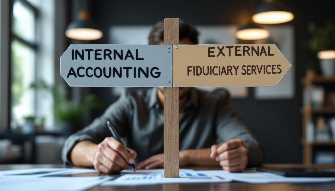 Comment choisir entre comptabilité interne et services fiduciaires externes ?